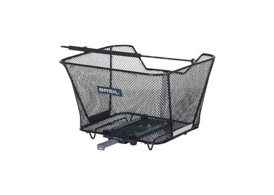 Basil Lesto - Pyörän Takakori - MIK-kiinnitys - Musta 1 Basil Lesto - Pyörän Takakori - MIK-kiinnitys - Musta