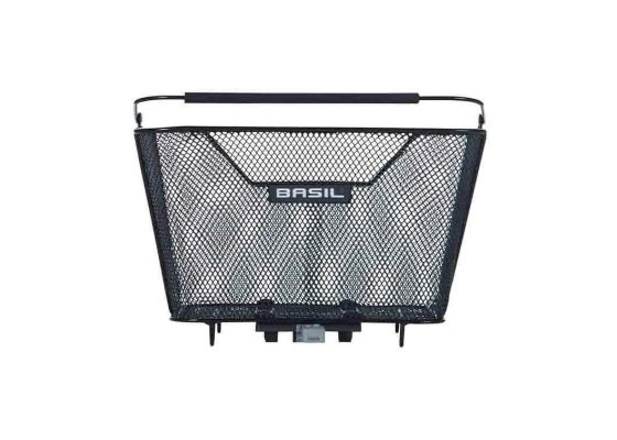 Basil Lesto - Pyörän Takakori - MIK-kiinnitys - Musta 3 Basil Lesto - Pyörän Takakori - MIK-kiinnitys - Musta - Image 3