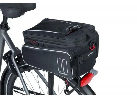 Basil Sport - Pyörän Takalaukku - MIK-kiinnityksellä - 7-15L- Musta 9 Basil Sport - Pyörän Takalaukku - MIK-kiinnityksellä - 7-15L- Musta - Image 9