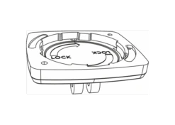 Bosch Intuvia Näytönjalustan Levy (Smart System)