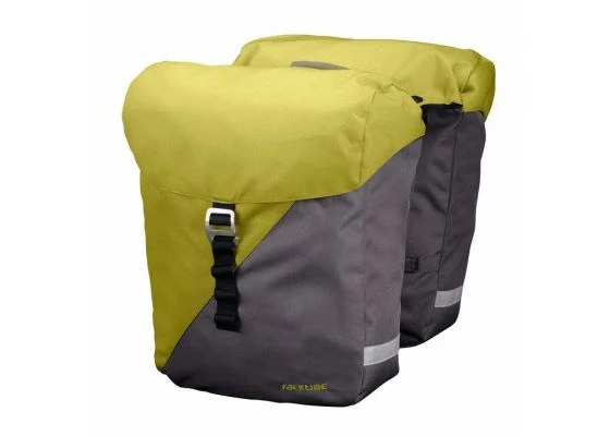 RACKTIME Vida Sivulaukut Tarakalle - Keltainen 1 RACKTIME Vida Sivulaukut Tarakalle - Keltainen