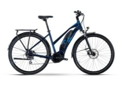 R Raymon TourRay E 2.0 Unisex - Sähköretkipyörä -Polkun Kauppa ray 21 tourraye 20 lady darkblue blue front