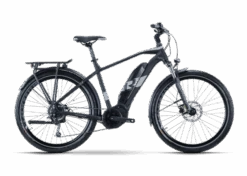 R Raymon TourRay E 3.0 9S T350 - Sähköretkipyörä - Musta 5 R Raymon TourRay E 3.0 9S T350 - Sähköretkipyörä - Musta -Polkun Kauppa ray 21 tourraye 30 gent black grey front web 1