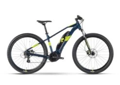 R Raymon HardRay E 1.0 - Sähkömaastopyörä - Sininen -Polkun Kauppa ray hardraye10 29 darkblue lime front