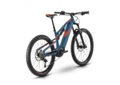 R Raymon TrailRay 160E 7.0 - Sähkömaastopyörä - Sininen -Polkun Kauppa ray trailray160e70 blue red black back