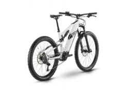 R Raymon TrailRay 140E 7.0 - Sähkömaastopyörä - Valkoinen -Polkun Kauppa ray trailray 140 e70 27 29 white back