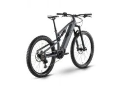 R Raymon TrailRay 140E 8.0 - Sähkömaastopyörä - Musta -Polkun Kauppa ray trailray 140 e80 27 29 anthracite black silvermatt back