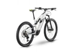 R Raymon TrailRay 160E 7.0 - Sähkömaastopyörä - Valkoinen -Polkun Kauppa ray trailray 160 e70 27 29 white back