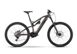 R Raymon TrailRay 160E 9.0 - Sähkömaastopyörä - Harmaa -Polkun Kauppa ray trailray 160 e 90 stone matt front 1