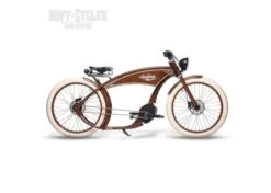 The Ruffian - Vintage Brown - Sähkökruisailupyörä -Polkun Kauppa ruff cycles ruffian brown side right