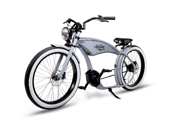 The Ruffian - Silver Grey - Sähkökruisailupyörä 1 The Ruffian - Silver Grey - Sähkökruisailupyörä